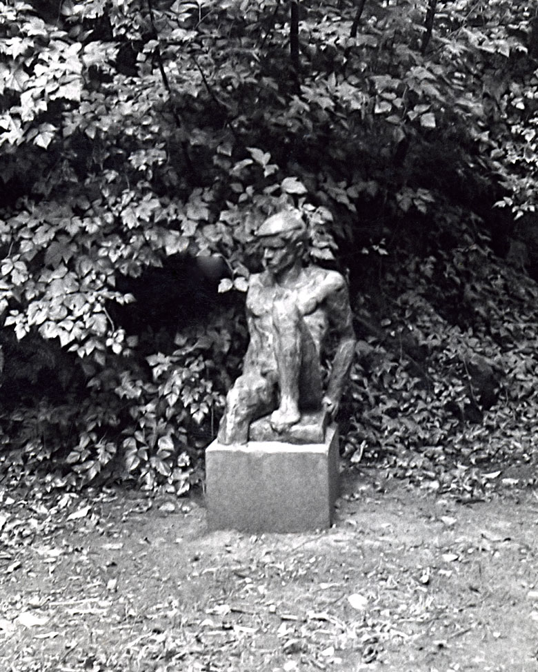 The Truckdriver - Sculpture by Gerhard Juchum